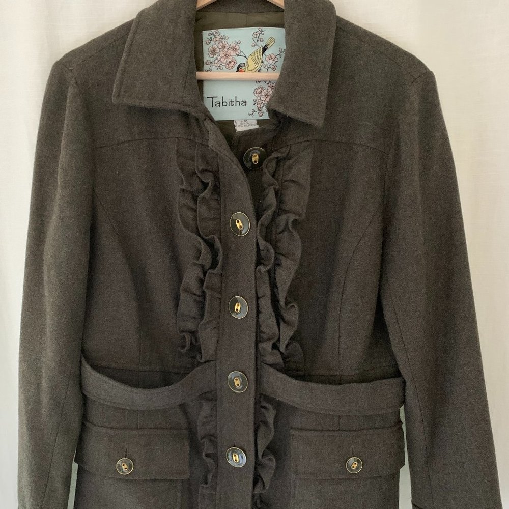 Anthropologie Wool Blazer/Jacket by Tabitha